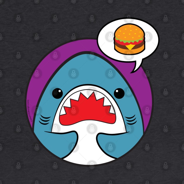 Hank the Hangry Shark by sherritdesign